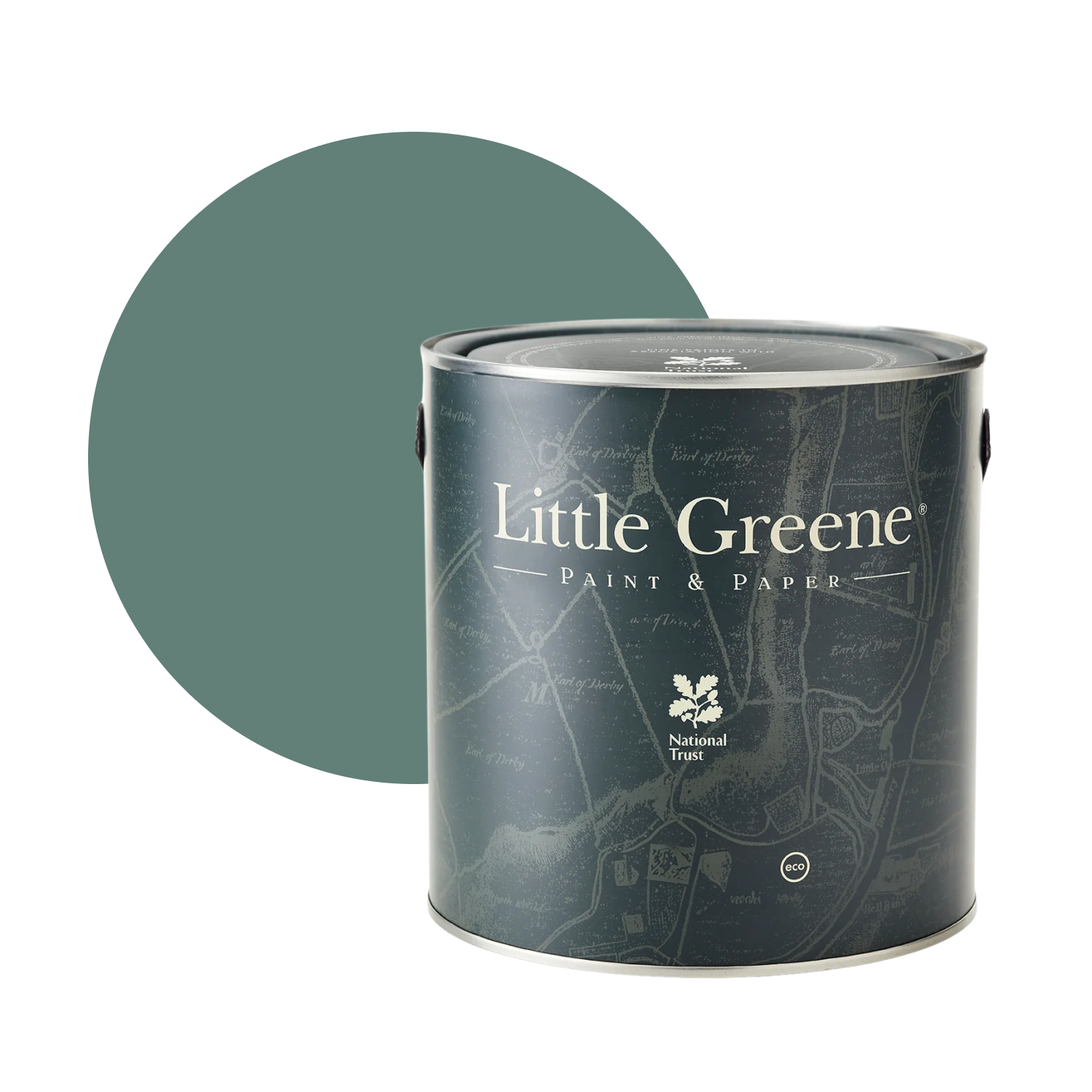 Little Greene Intelligent Masonry Paint - Pleat No. 280 - 5L