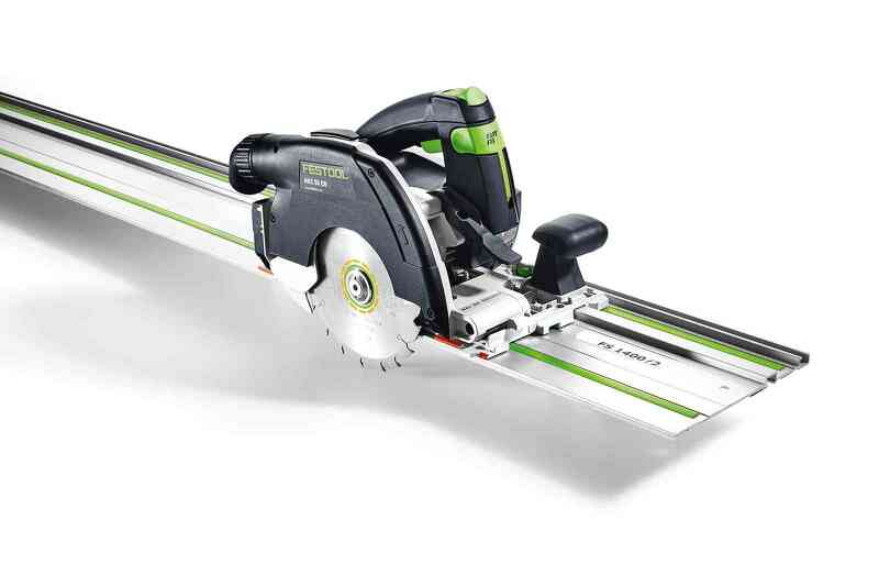 Festool HKC 55 5,0 EBI-Plus-SCA 18V Li-Ion Accu Pendelkapzaag Set (2x 5,0Ah) In Systainer - 160mm - Detailed view of the product