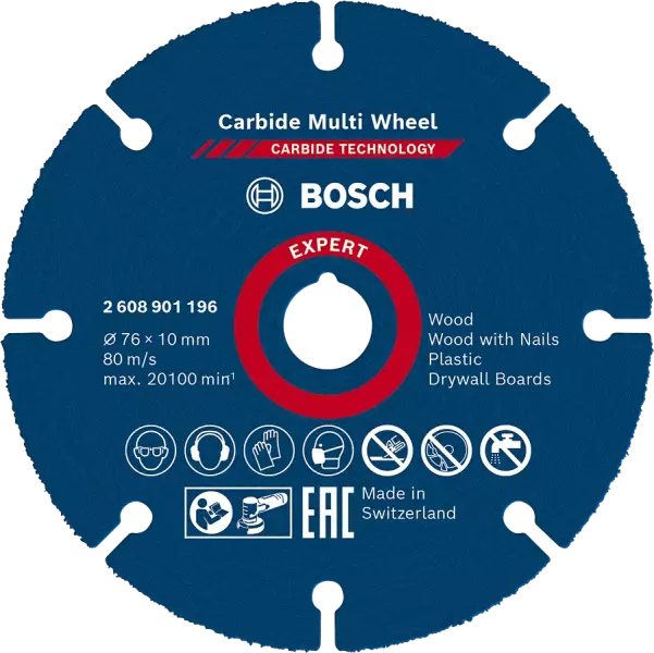 Bosch 061599764G Kit Haakse Slijper 76mm - Detailed view of the product