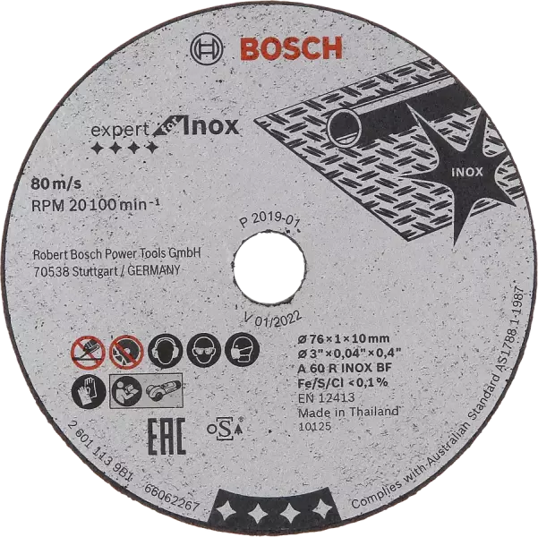 Bosch 061599764G Kit Haakse Slijper 76mm - Detailed view of the product