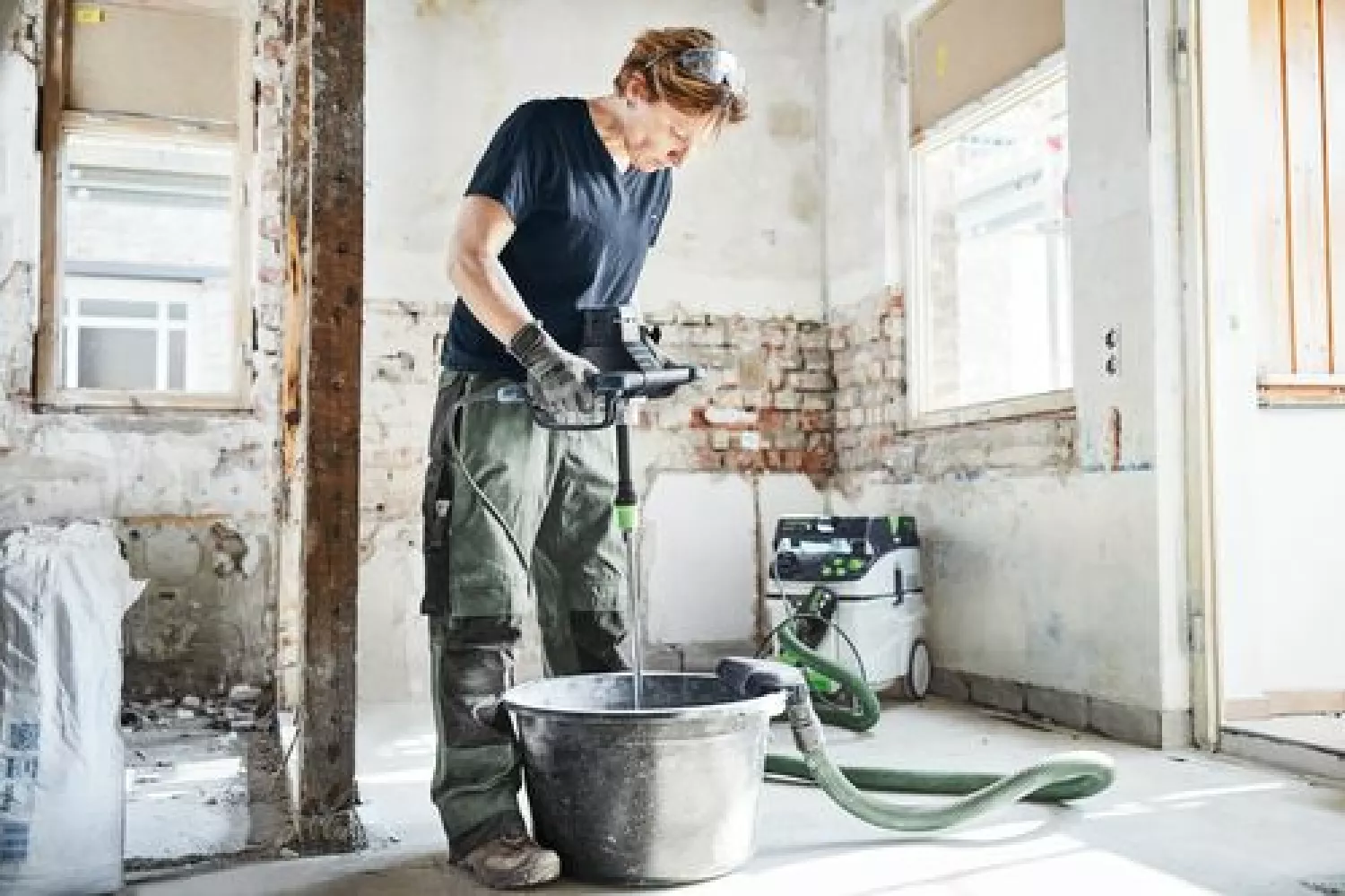 Festool MX 1000 RE EF HS3R Mengmachine - 1020W - 120mm thumbnail 3