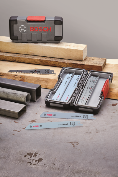 Bosch 2607010901 15 Delige Reciprozaagbladen Set In Koffer - Hout/Metaal - Detailed view of the product