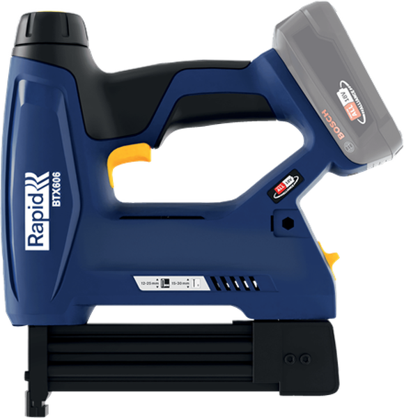 Rapid BTX606 18V Li-ion Accu Tacker Body - Power4All - Detailed view of the product