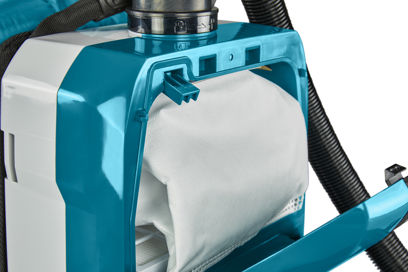 Makita VC009GZ01 XGT 40V Max Li-ion Accu Rugstofzuiger Body - 180mbar - AWS Zender - Detailed view of the product