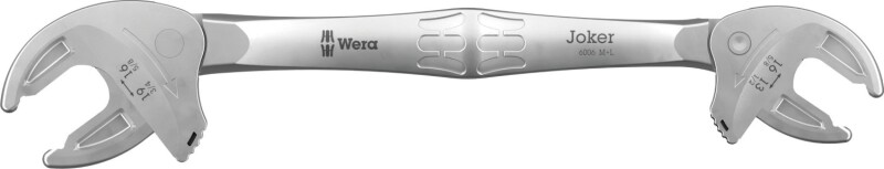 Wera 05020331001 6006 Joker M/L 2-delige Zelfinstellende Dubbele Steeksleutel - 13 - 16 Mm / 16 - 19 Mm