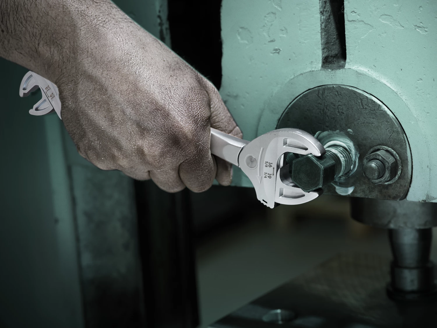 Wera 05020331001 6006 Joker M/L 2-delige Zelfinstellende Dubbele Steeksleutel - 13 - 16mm / 16 - 19mm thumbnail 2