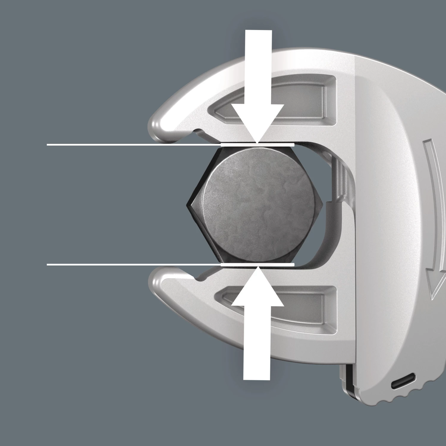 Wera 05020331001 6006 Joker M/L 2-delige Zelfinstellende Dubbele Steeksleutel - 13 - 16mm / 16 - 19mm thumbnail 4