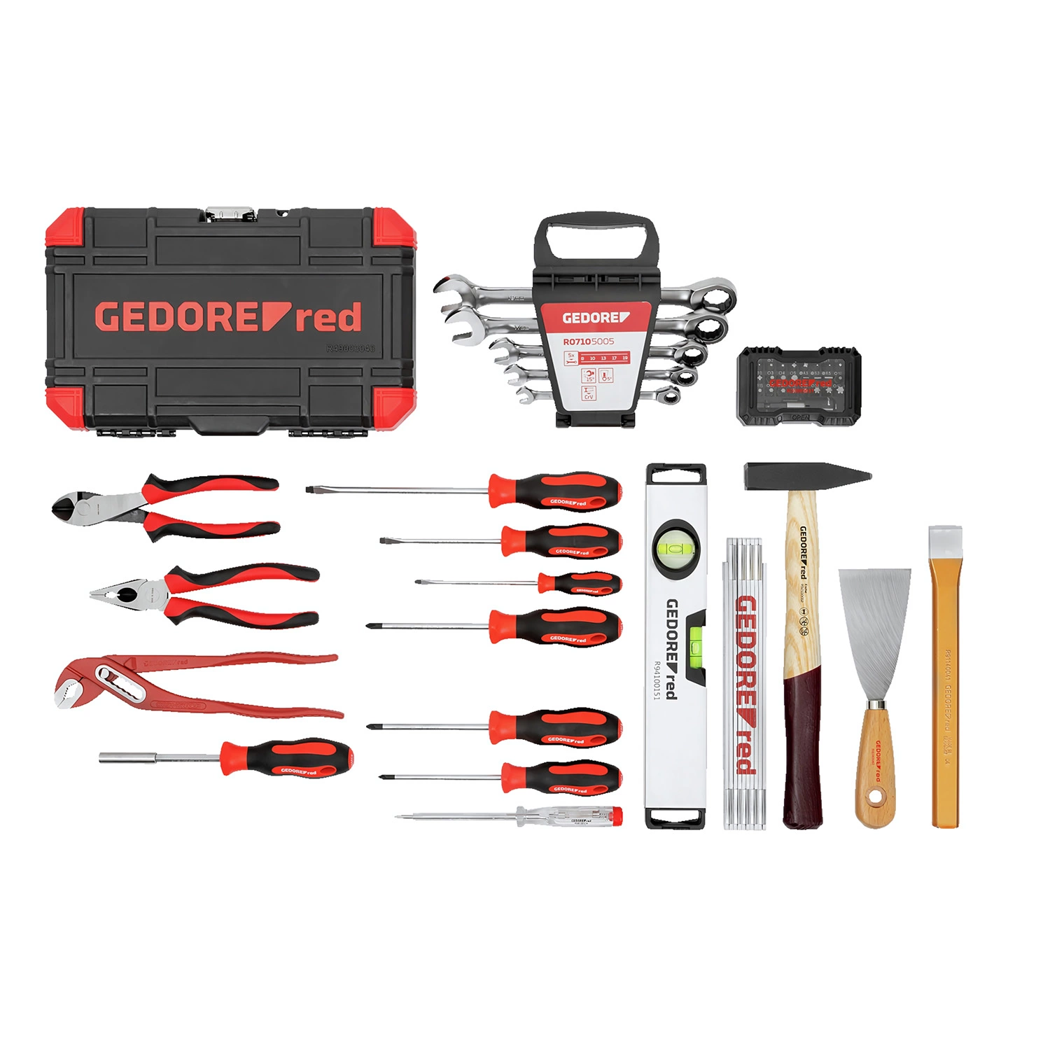 Gedore RED R21652101 Meister XL In Though Case Gereedschapset In Koffer - 101-delig thumbnail 3
