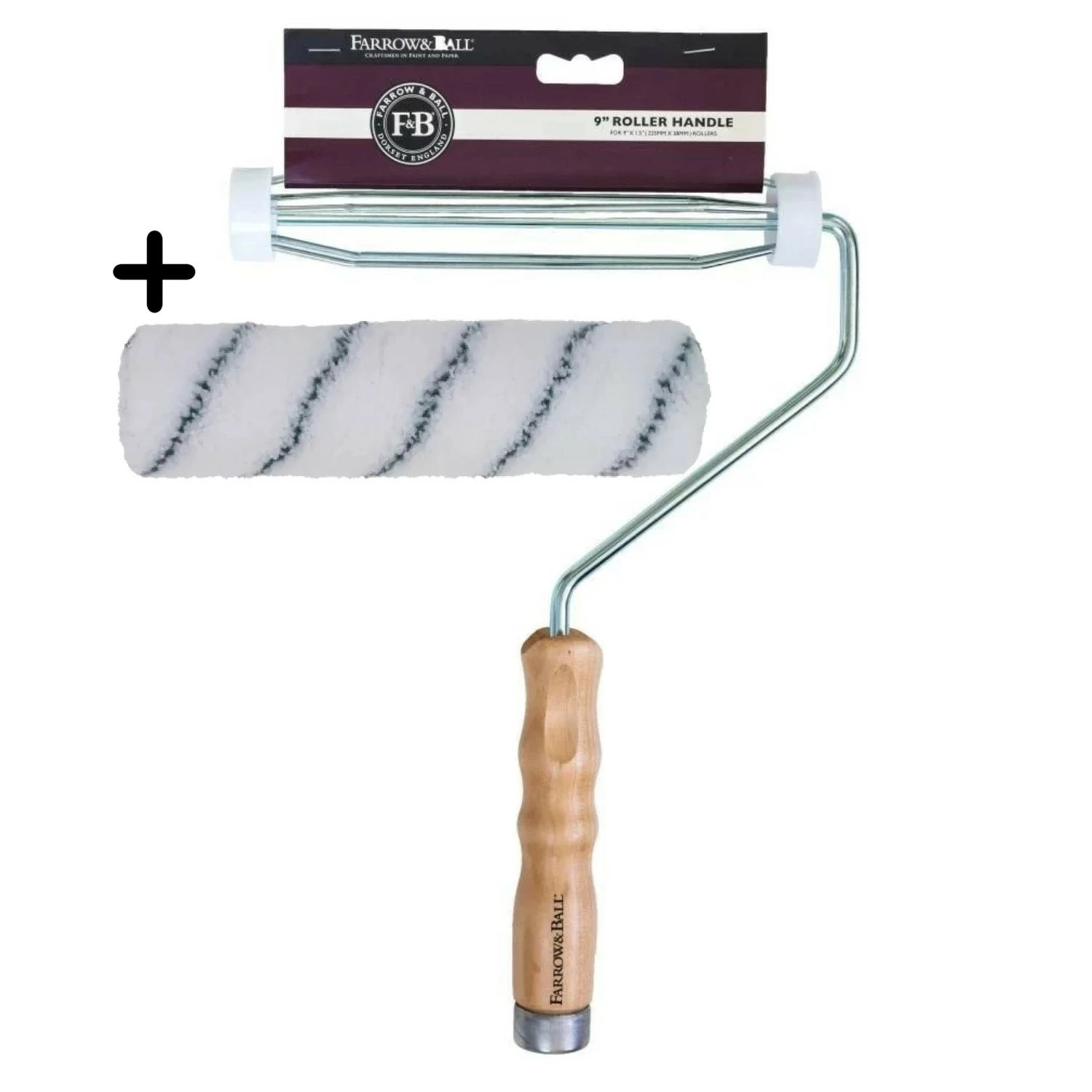 Farrow & Ball 9" Verfbeugel Met Roller afbeelding