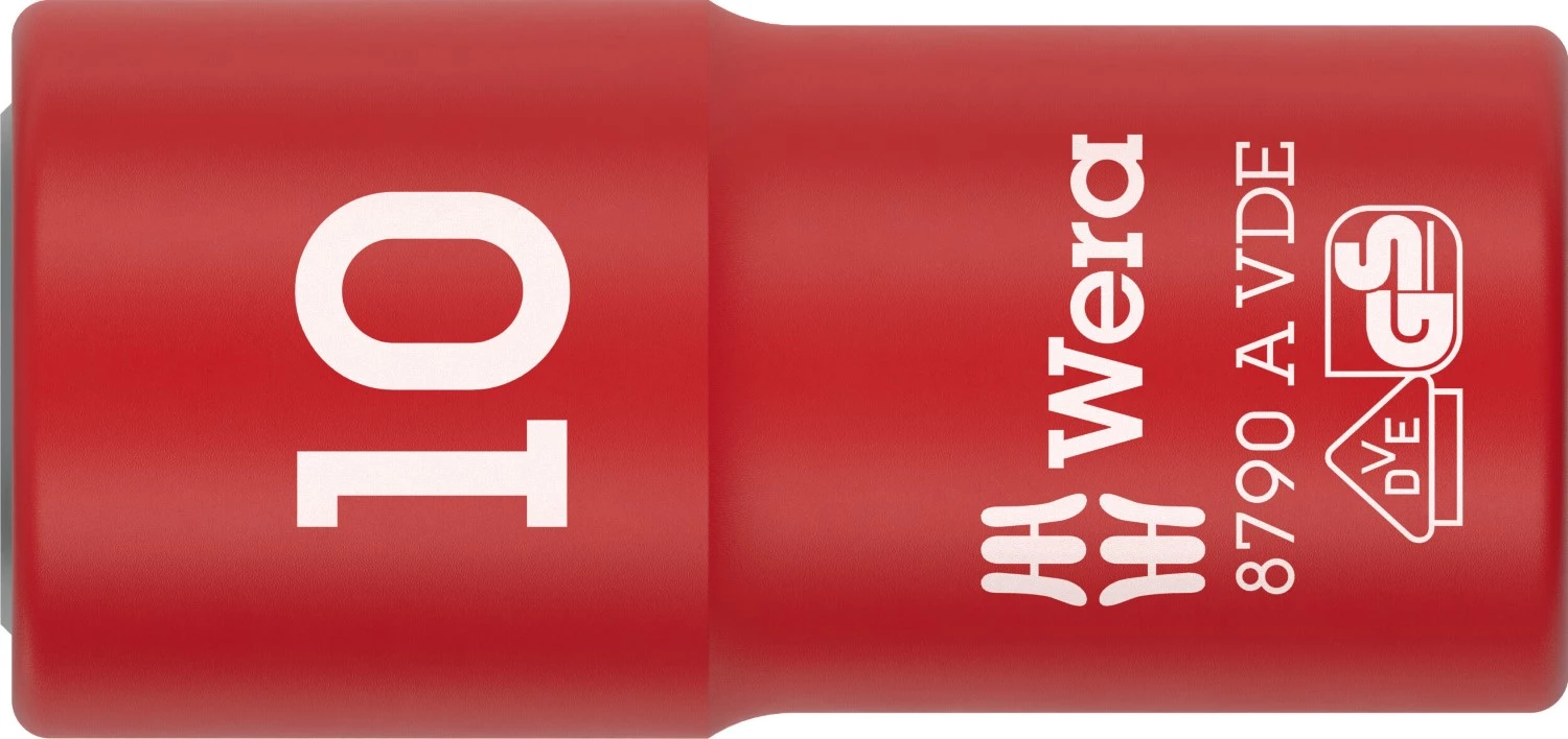 Wera 05005930001 8790 B VDE Zyklop Dop Geïsoleerd - 1/4"- 10mm
