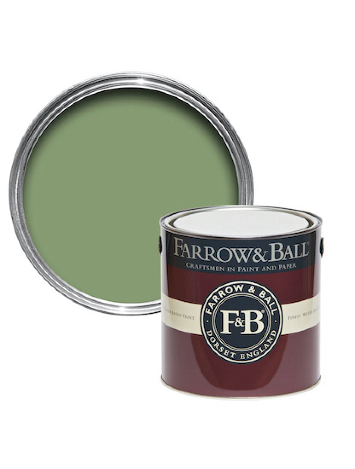 Farrow&Ball Dead Flat Yeabridge Green No.287 - 2,5L