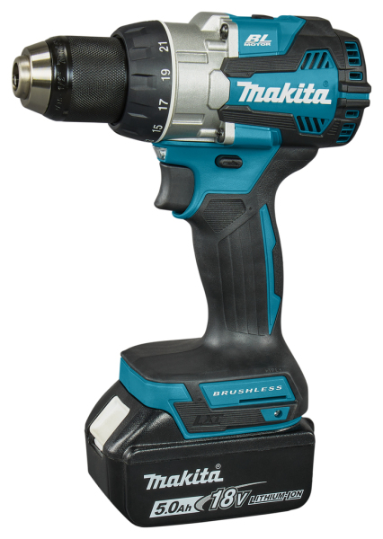 Makita DDF489RTJ 18V L-ion Accu Boor-/schroefmachine Set (2x 5.0Ah) In Mbox - 73Nm - Detailed view of the product