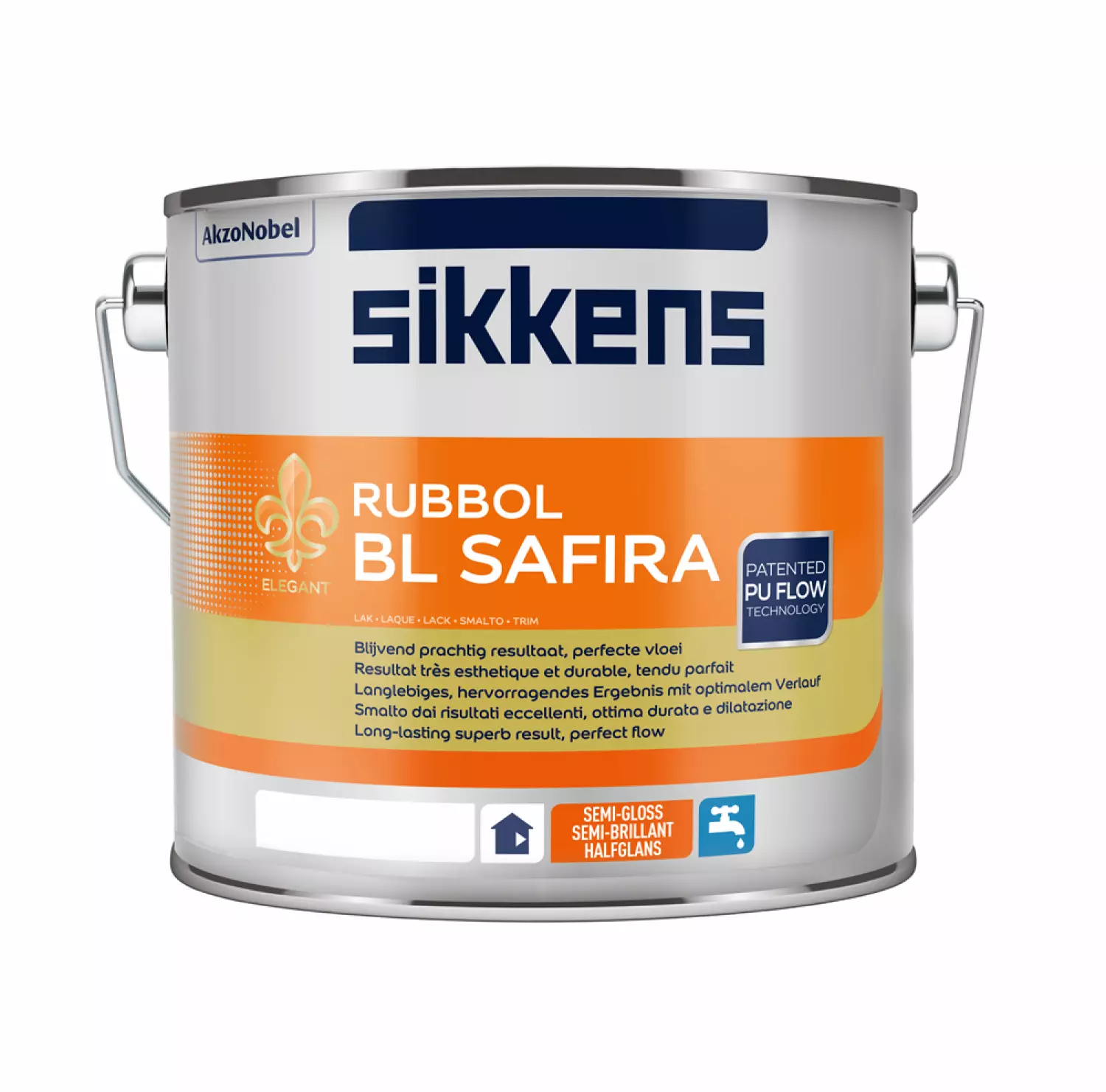 Sikkens Rubbol BL Safira - Op Kleur Gemengd - 2,5L