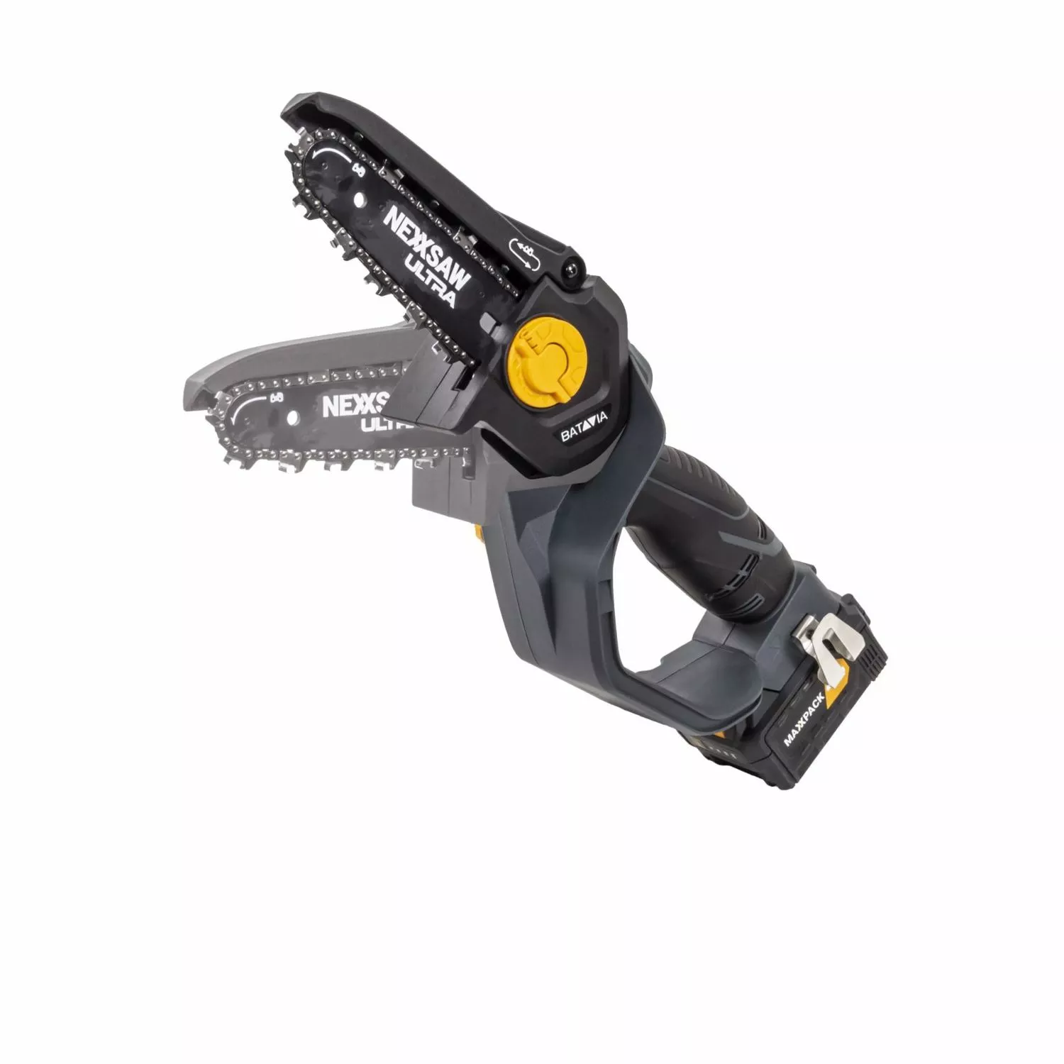 Batavia 7064356 Nexxsaw V3.2 Maxxpack Ultra 18V Li-Ion Accu Mini Kettingzaag Set (1x 4.0Ah) - 17,5cm thumbnail 2
