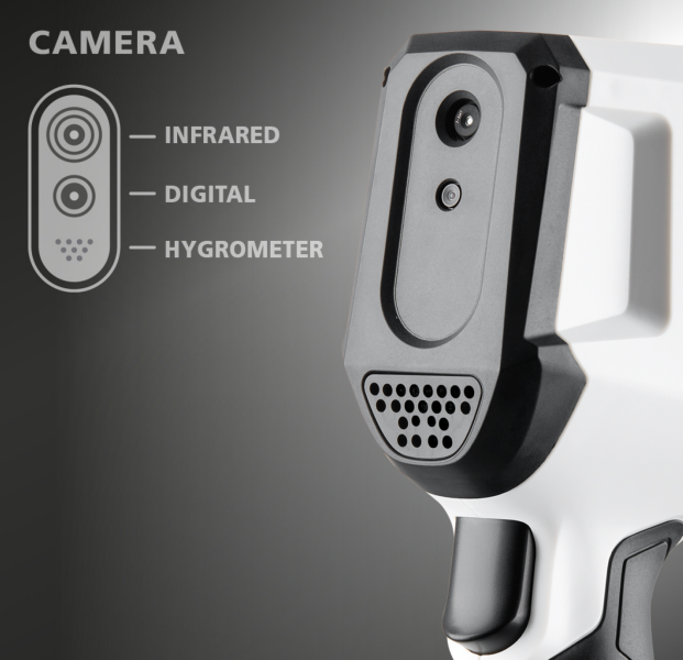 Laserliner ThermiVisualizer Pro Warmtebeeld Camera -20°C-150°C - 320x240px - IP54 - Detailed view of the product