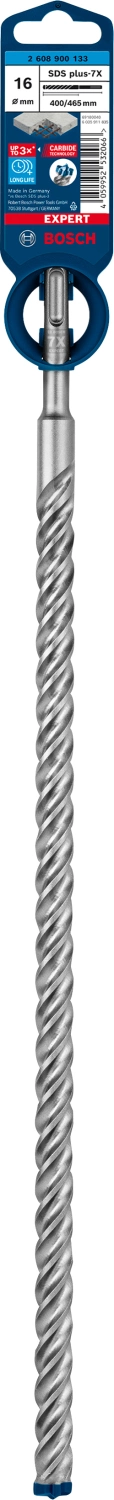 Bosch 2608900133 EXPERT Hamerboor SDS Plus-7X - 16x400x465mm thumbnail 2