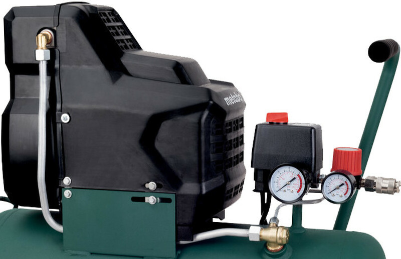 Metabo Basic 250-24 W OF Olievrij Compressor - 1500W - 8 Bar - 24L - 100 L/min - Detailed view of the product