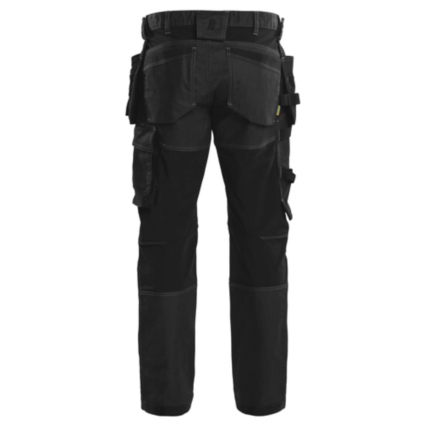 Blåkläder 1750 Werkbroek Denim Stretch Met Gereedschapszakken - Zwart - Maat 44 (XS) thumbnail 2