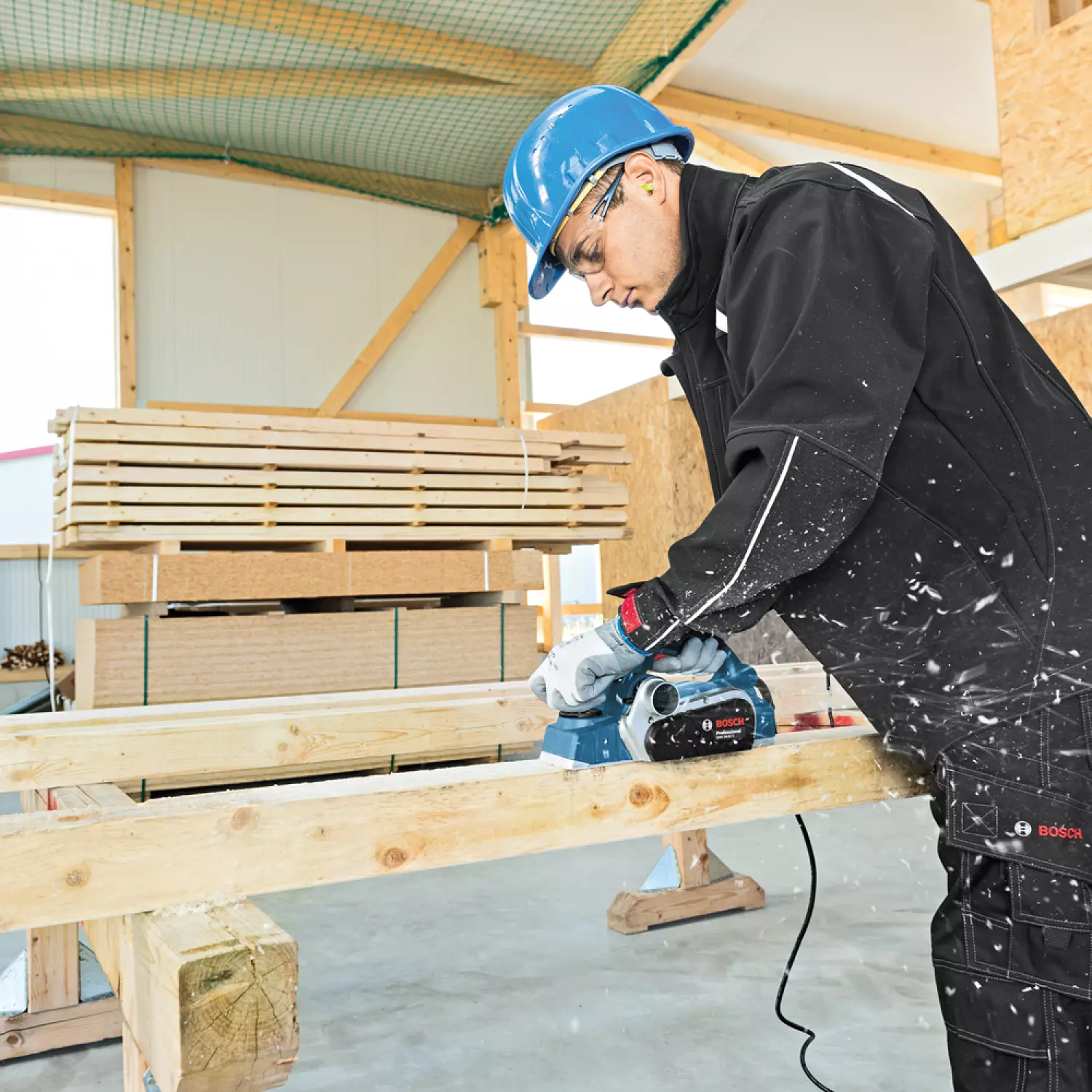 Bosch GHO 26-82 D Schaafmachine In Koffer - 710W - 2,6mm thumbnail 4