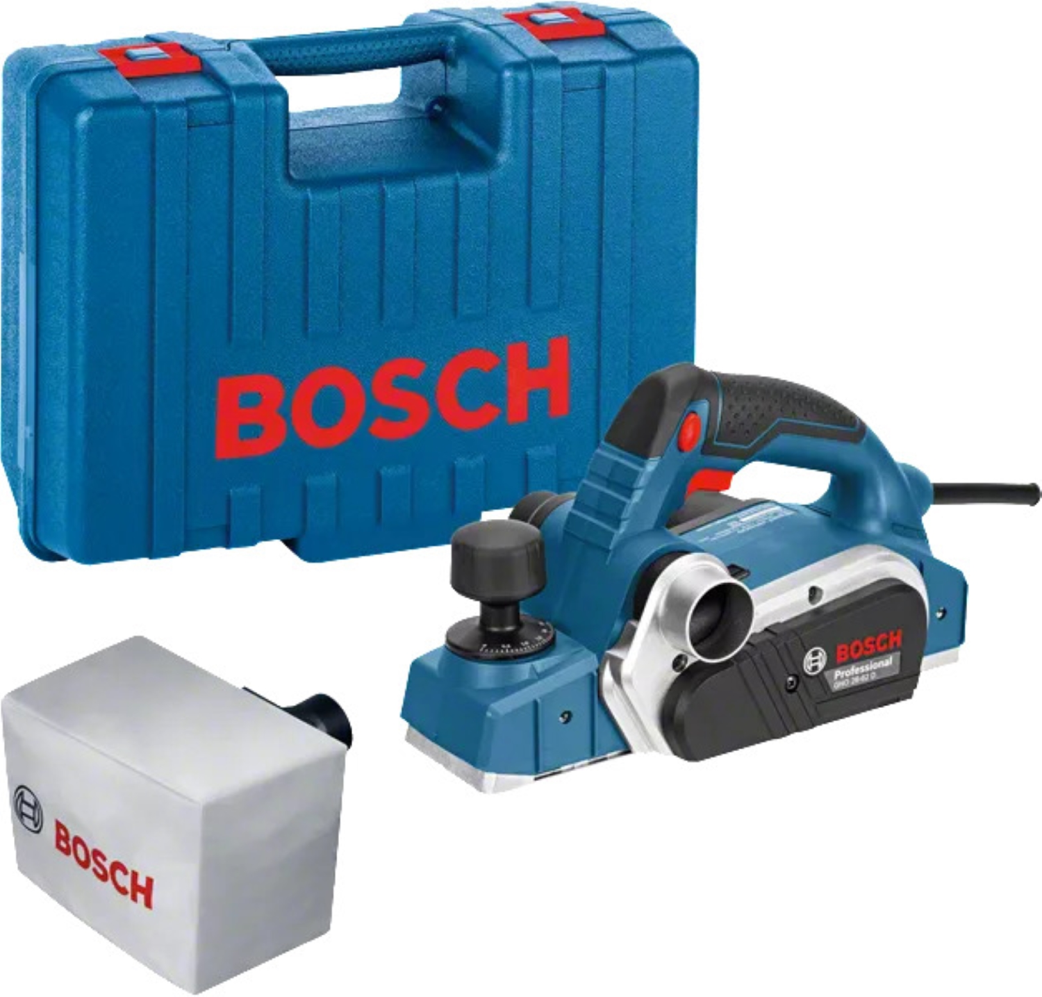 Bosch GHO 26-82 D Schaafmachine In Koffer - 710W - 2,6mm