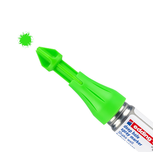 Edding ED061010 Markeerspray Diep Gat - E-8870 Blister Groen -1st - Detailed view of the product