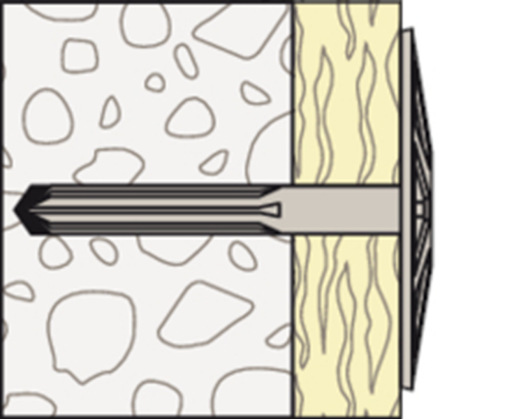 Fischer 80940 Isolatieplug DHK 100 - 8 X 125mm (250st) - Detailed view of the product