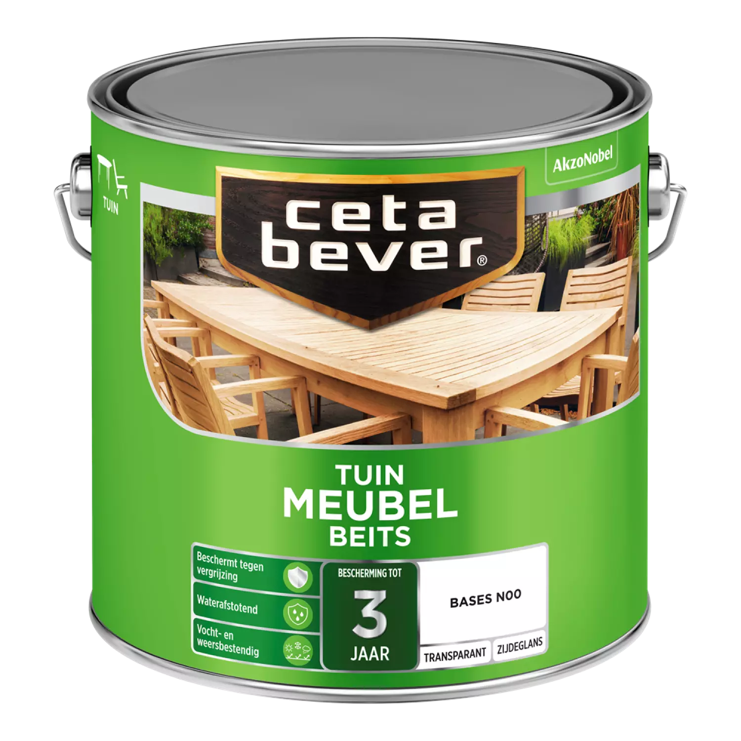 Cetabever Tuinmeubelbeits - Op Kleur Gemengd - 2,5L