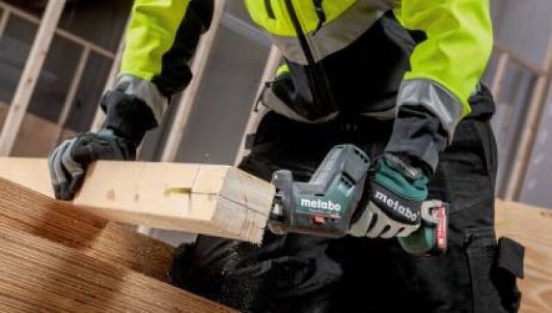 Metabo PowerMaxx SSE 12 BL 12V Li-Ion Accu Reciprozaag Set (2x 2,0Ah Accu) In Koffer - Detailed view of the product