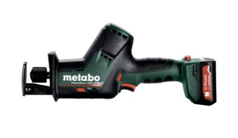 Metabo PowerMaxx SSE 12 BL 12V Li-Ion Accu Reciprozaag Set (2x 2,0Ah Accu) In Koffer - Detailed view of the product