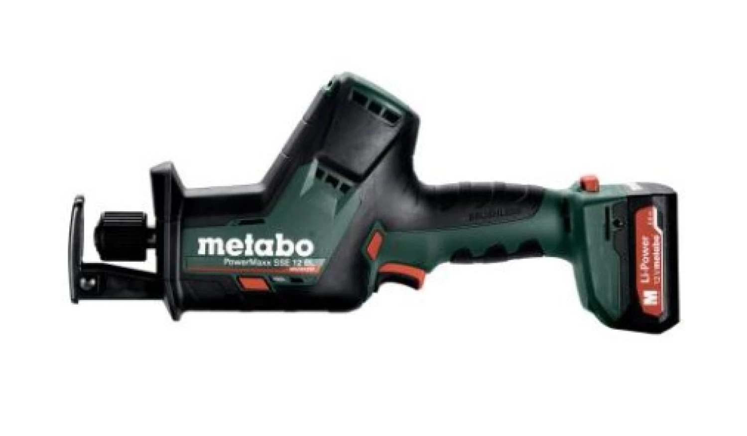 Metabo PowerMaxx SSE 12 BL 12V Li-Ion Accu Reciprozaag Set (2x 2,0Ah Accu) In Koffer thumbnail 3