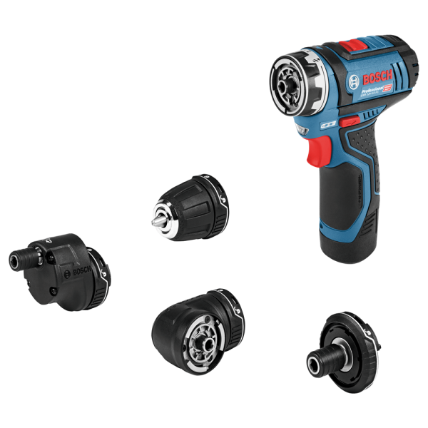 Bosch GFA 12-X 1/4"Bitopname Voor GSR 12V-15 Flex - Detailed view of the product