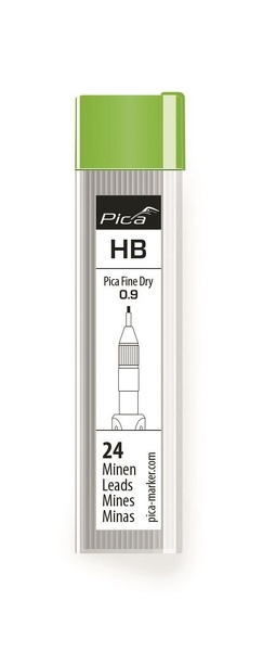 Pica 7030 Fine Dry Navulling - HB Grafiet - 24 Stuks