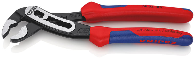 Knipex 8802180 Alligator Waterpomptang - 180mm - Detailed view of the product