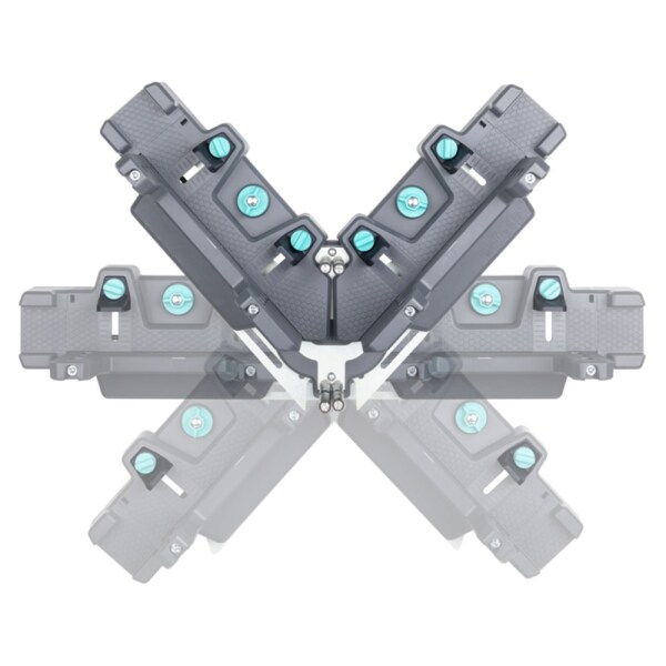 Wolfcraft 6956000 2-in-1 Zweihaak En Verstekbak PRO - 120mm - Detailed view of the product