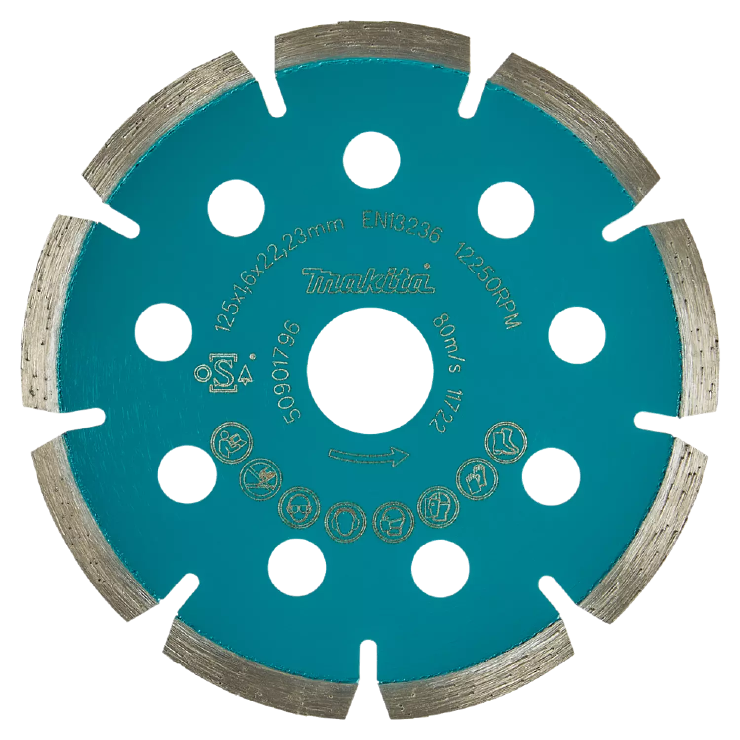 Makita B-53796 Diamantschijf - 125 X 1,6 X 22,23mm - Beton thumbnail 4