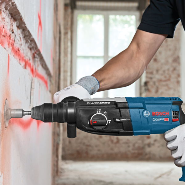 Bosch GBH 2-28 F SDS-plus Combihamer Incl. Snelspanboorkop In L-Boxx - 880W - 3,2J - Detailed view of the product