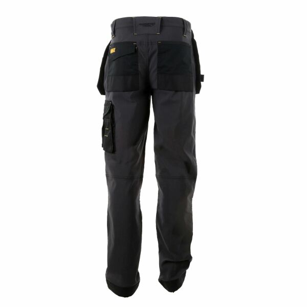 DeWALT MEMP31300 Memphis 4-way Stretch Werkbroek L31 Grijs /zwart - 30 - Detailed view of the product