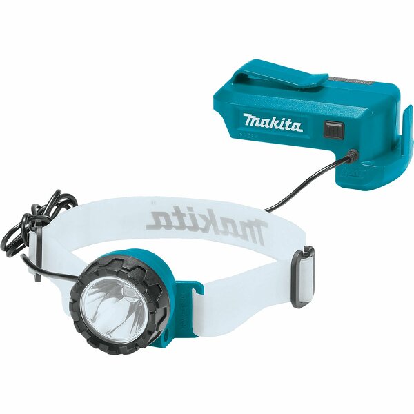 Makita DML800 14,4/18V Li-Ion Accu LED Hoofdlamp Body - Oplaadbaar - 2000Lm - IP54