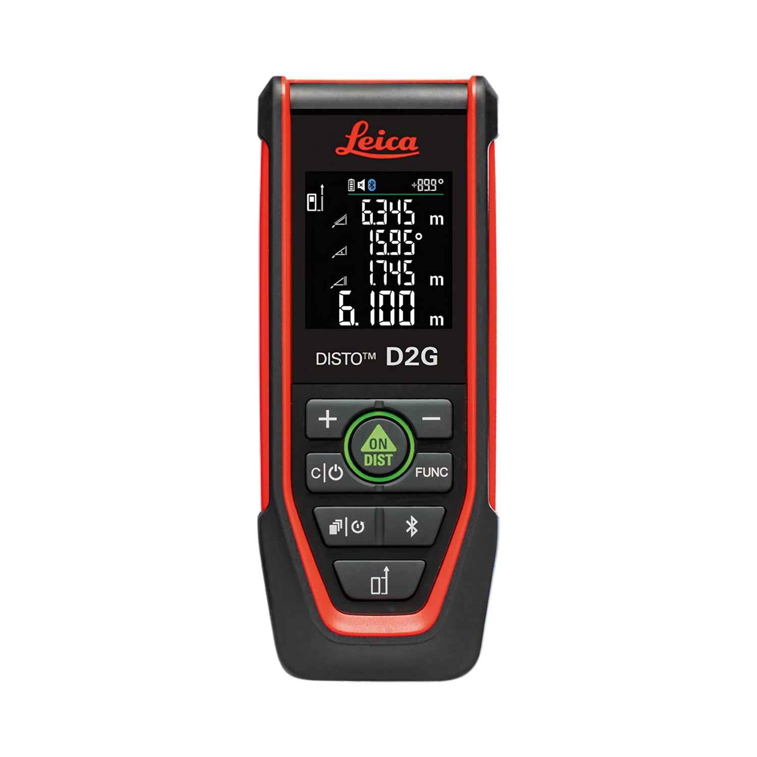 Leica D2G-2 Afstandsmeter In Tas - Bluetooth / NFC - Groen - 150m - IP54 thumbnail 2