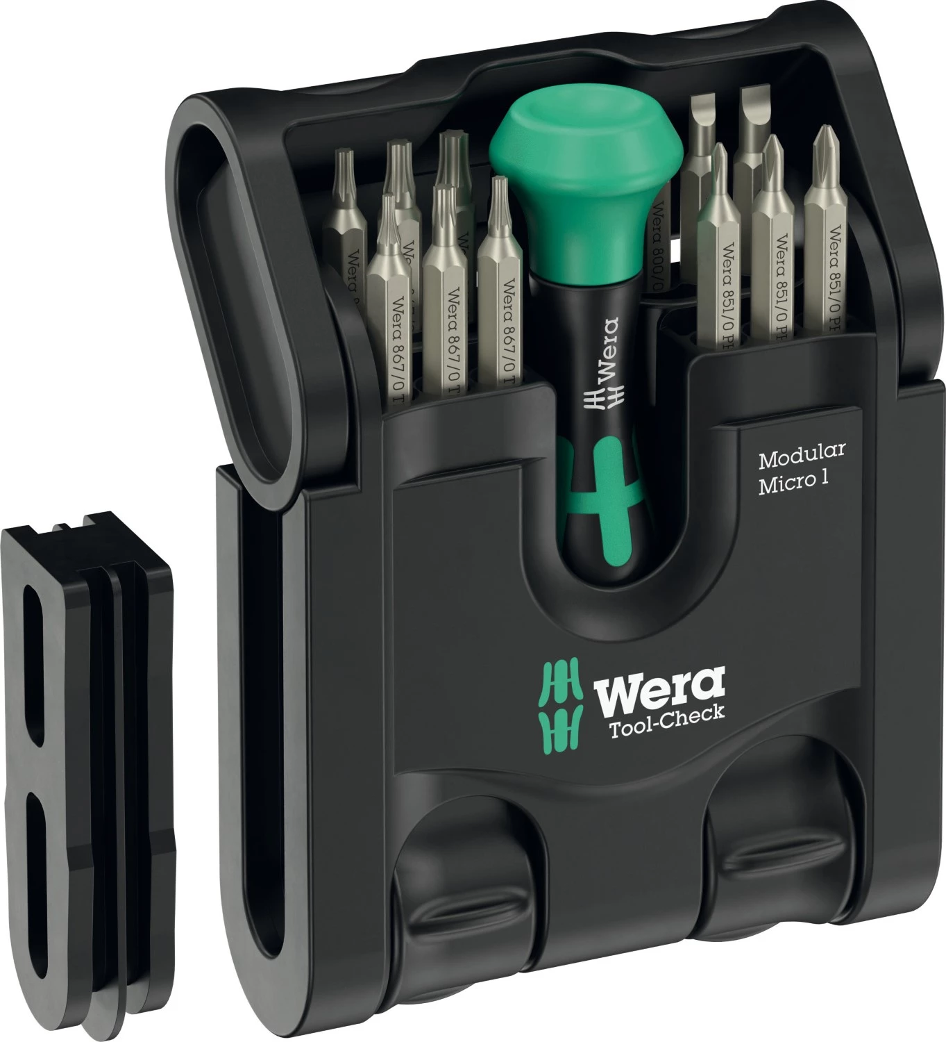 Wera 05049002001 Tool-Check Modular Micro 1 Gereedschapset In Tool-Check - 21‑delig