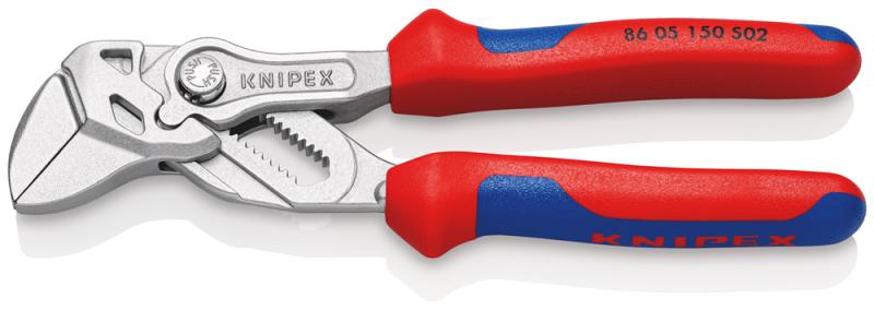 KNIPEX Sleuteltang, met ruw gemaakte bekken, speciaal voor het openen van plastic kabelbinders