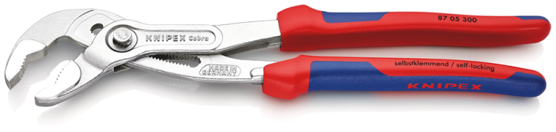 Knipex 8705300 Cobra HiTech Waterpomptang - 300mm - Detailed view of the product