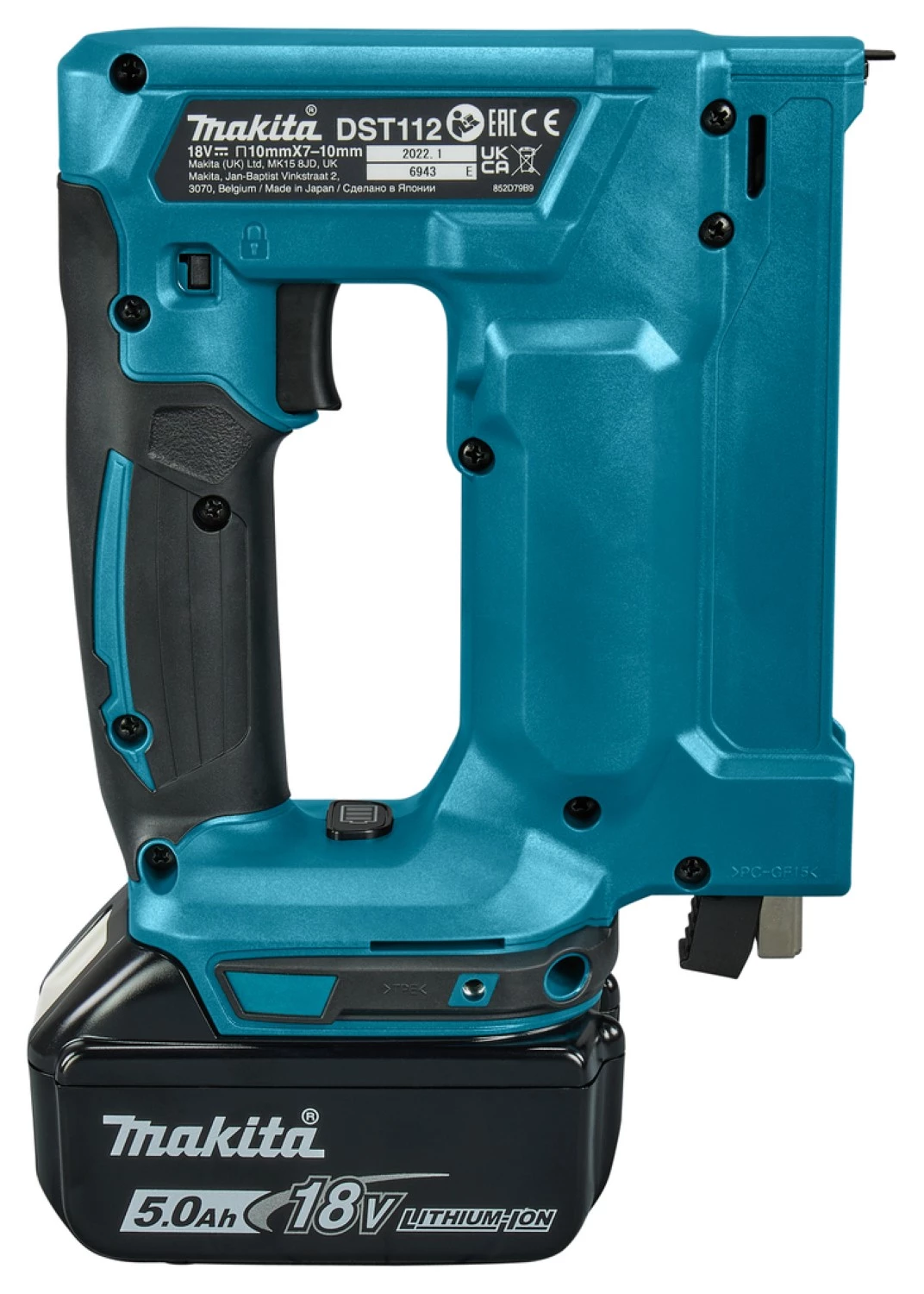 Makita DST112RTJ 18V Li-Ion Accu Nietmachine Set (2x 5,0Ah Accu) In Mbox thumbnail 3