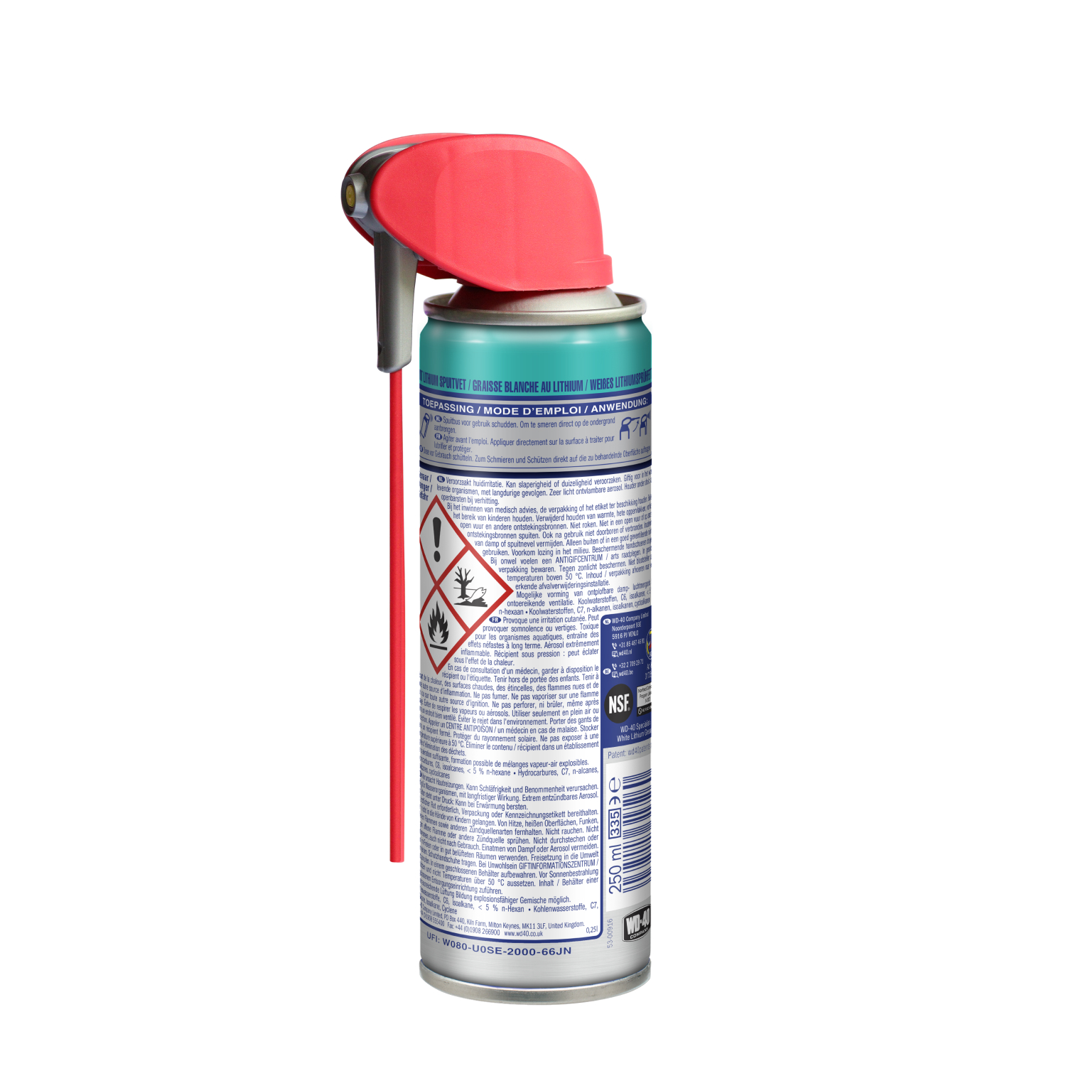 WD-40 31390 Specialist Lithiumspuitvet Met Smart Straw - 400 Ml thumbnail 2