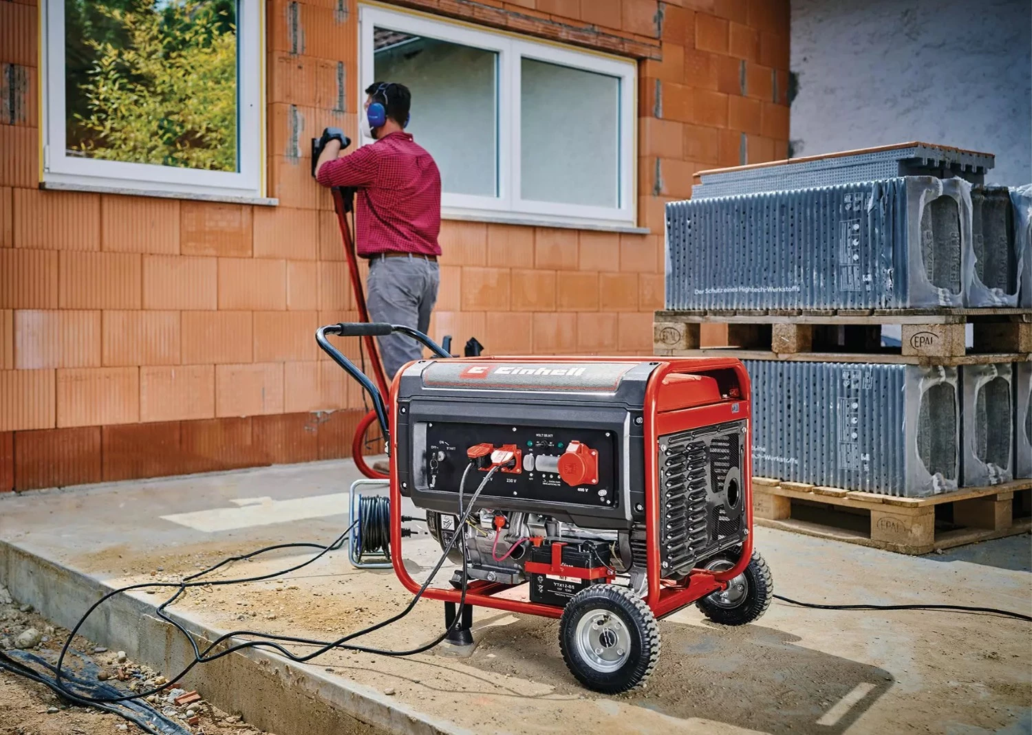 Einhell TC-PG65/E5 4-takt Benzine Generator - 3600W thumbnail 2