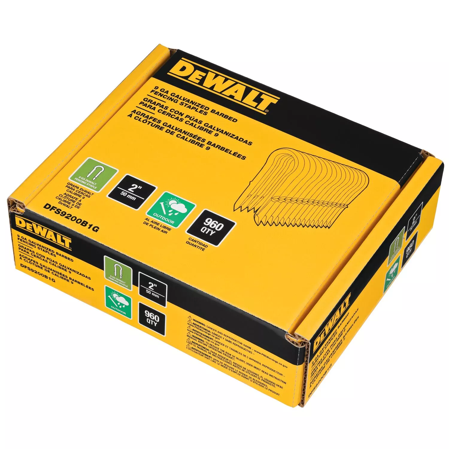 DeWALT DFS9200B1G-QZ Nieten 3.7-4.0mm - 50 - Gegalvaniseerd - 960st thumbnail 2