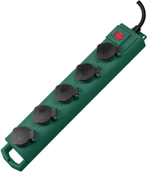 Brennenstuhl 1159910215 5 Voudige Tuinstekkerdoos - 5m