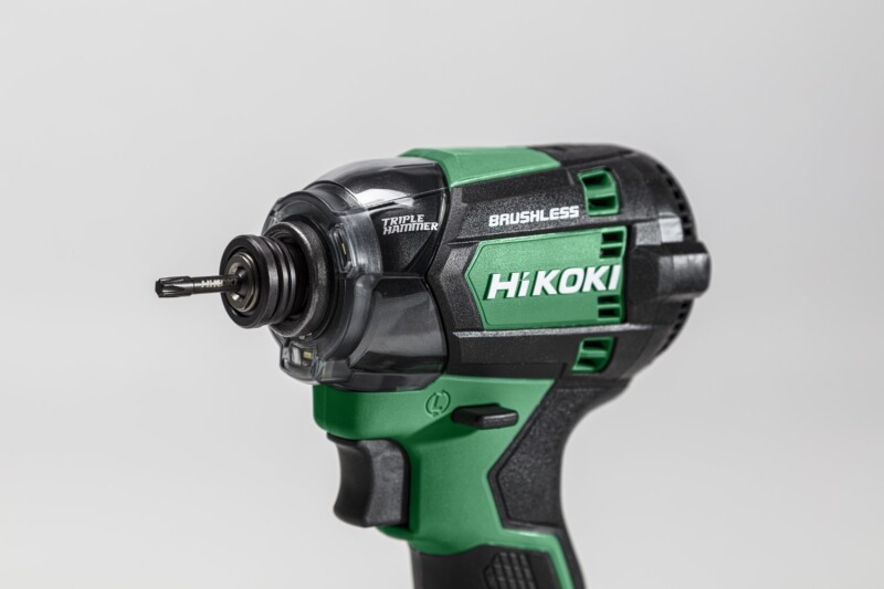 HiKOKI WH18DCWFZ Accu Slagschroevendraaier - 1/4"- 18V Incl. 2x 5,0Ah Accu's En Lader In HSC II - Detailed view of the product