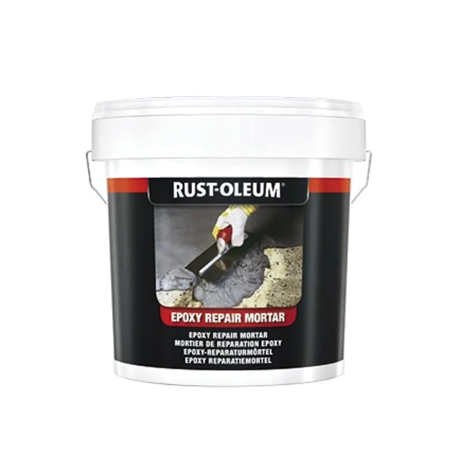 Rust-Oleum 5180 Epoxy Reparatiemortel Donkergrijs - 2,5kg