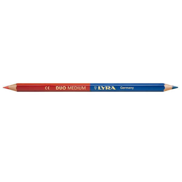 Lyra 2930101 Duo Potlood - 175mm - Rood/Blauw (1st.)